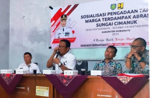 30 Bidang Tanah Milik Warga Terdampak Abrasi Sungai Cimanuk Segera Dibebaskan