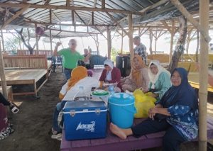 Lokasi Wisata Pantai Tirta Ayu Balongan Tampak Cantik, Ibarat Gadis Mulai Pandai Bersolek