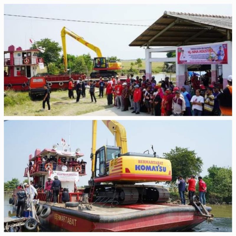 Kadiskanla Edi Umaedi : Setelah Keruk Muara Sungai Sukahaji, Kapal Keruk Bermartabat Akan Keruk Muara Sungai Ujunggebang