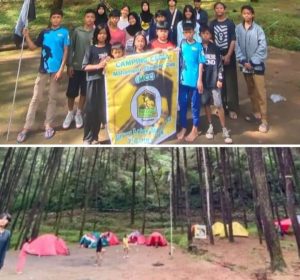 Mahameru Climbing Club Gelar Camping Ceria MCC di Bumi Perkemahan Curug Leles Lengkong Majalengka