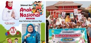 Peringati Hari Anak Nasional, PAUD di Bawah Naungan Pemdes Karanglayung Gelar Karnaval