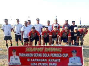 16 Tim Kesebelasan Desa Patrol Baru Siap Berlaga di Turnamen Sepak Bola Pemdes Cup 2024 