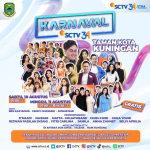 D’Masiv dan Nasar Siap Menggoyang Kuningan di Acara Karnaval SCTV 