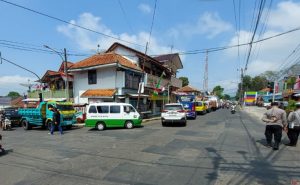 Arus Lalu Lintas Macet Terdampak Tour De Linggarjati 