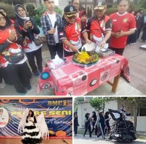 Anniversary Ke-46 UPTD SMPN 1 Patrol Gelar Karnaval dan Pentas Seni Siswa