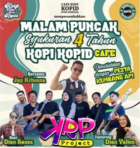 Saksikan Aksi Pamungkas 10 Finalis Liga Kopi Dangdut Ke-6 Semarakan HUT Ke-4 Warkop KOPID Patrol