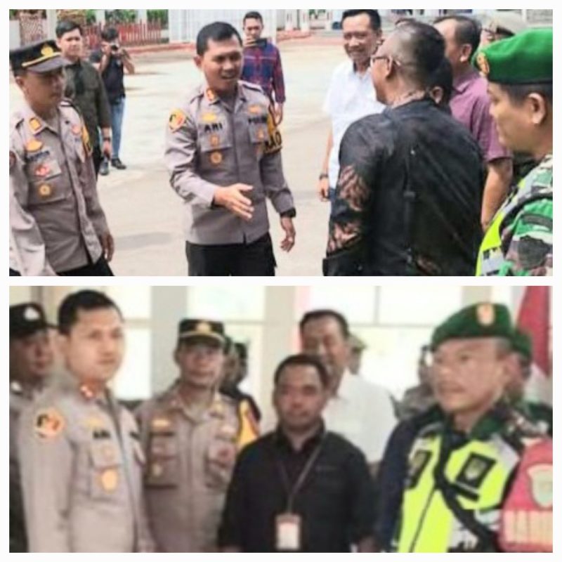 Kapolres Indramayu dan Kapolsek Patrol Pantau Rapat Pleno PPK Pilkada Kecamatan Patrol