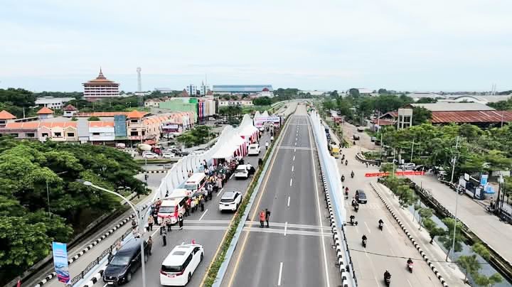 Flyover Madukoro di Kota Semarang Mulai Beroperasi, Percepat Aksesibilitas dan Mobilitas