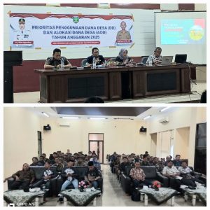 DPMD Indramayu Mensinergitaskan Pendamping Desa Terkait Prioritas Penggunaan Dana Desa  dan Alokasi Dana Desa