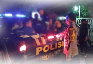 Sedang Pesta Miras, 61 Remaja Ditangkap Polres Indramayu,  2 Diantaranya Wanita