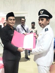 H. Aco Sudiarto, SKM., M.M Dipercaya Emban Amanat Pj. Kuwu Sidamulya