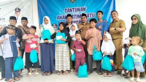 Pemdes Kertamulya  Santuni 117 Anak Yatim Diapresiasi Camat Bongas