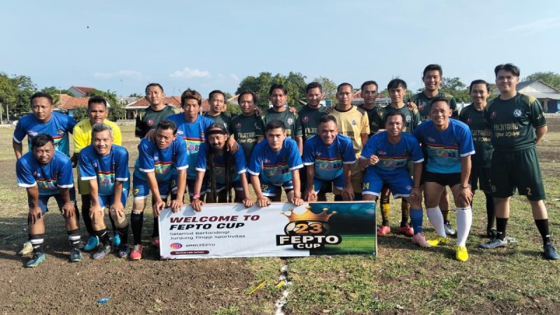 Laga Persahabatan Sepak Bola Tim Persepa FC Legend Asuhan Untung Sucipto Ungguli  Tim RSUD MA Sentot FC