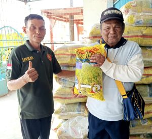 Dibantu Benih Padi Gogo Infago 30,  Petani Kecamatan Gantar Ucapkan Terima Kasih Kepada Pemkab Indramayu