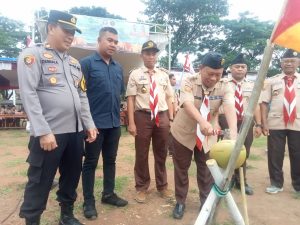 Perkemahan Jambore  Kwartir Ranting Gerakan Pramuka Kecamatan Gantar Resmi DIBUKA