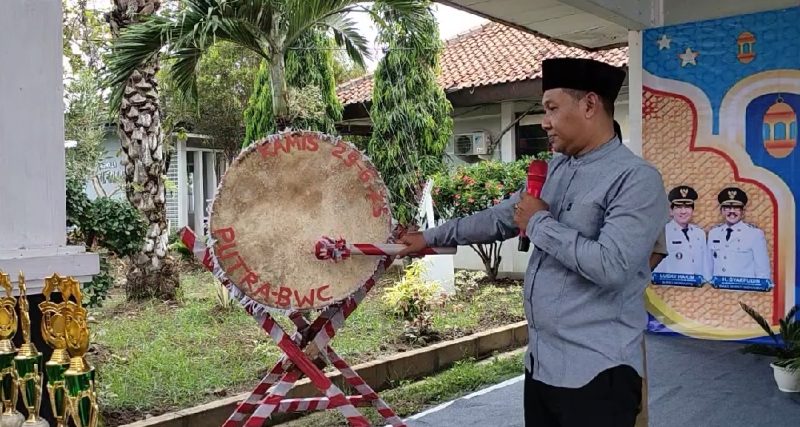 Camat Sigit Widiyanto  Buka MTQ Tingkat Kecamatan ke-55 tahun 2025